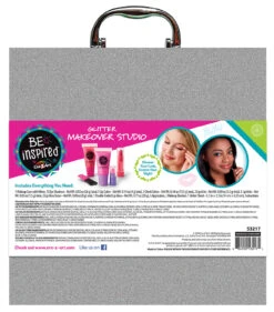 Cra-Z-Art Be Inspired Girls Glitter Makeover Studio Kit With Case 8+ -Cuddle House Toys Shop Cra Z ArtBeInspiredGlitterMakeoverStudiowithCase5