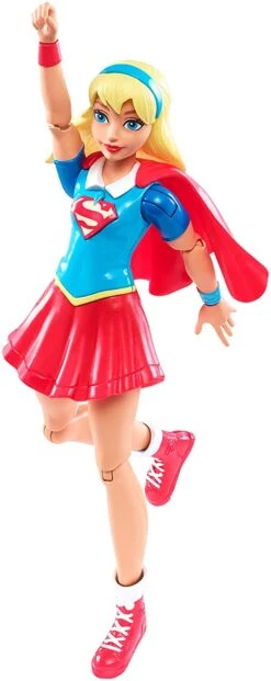 DC Super Hero Girls: Super Girl 6" Action Figure Includes Cape -Cuddle House Toys Shop DCSuperHeroGirlsSuperGirl6inchActionFigure1