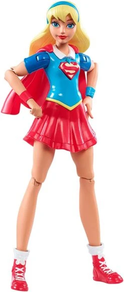 DC Super Hero Girls: Super Girl 6" Action Figure Includes Cape -Cuddle House Toys Shop DCSuperHeroGirlsSuperGirl6inchActionFigure2