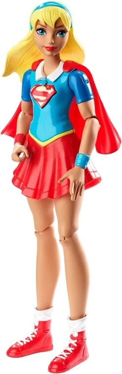 DC Super Hero Girls: Super Girl 6" Action Figure Includes Cape -Cuddle House Toys Shop DCSuperHeroGirlsSuperGirl6inchActionFigure3
