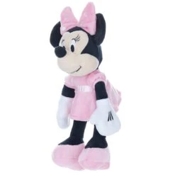 Disney Baby Minnie Mouse Stuffed Animal Plush With Jingle & Crinkle Sounds, 12 Inches