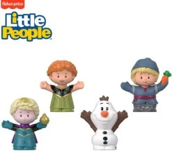 Disney Fisher-Price Frozen Elsa & Friends By Little People, Figure 4-Pack For Toddlers And Preschoolers