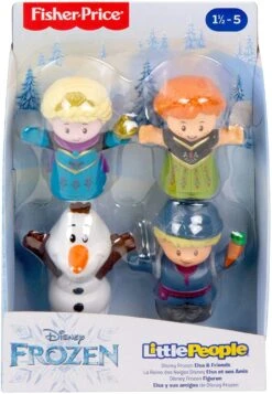 Disney Fisher-Price Frozen Elsa & Friends By Little People, Figure 4-Pack For Toddlers And Preschoolers -Cuddle House Toys Shop DisneyFisher PriceFrozenElsa FriendsbyLittlePeople Figure4 Pack5
