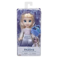 Disney Frozen Snow Queen Elsa Petite Fashion Doll With Comb 6 Inches Tall - Open Gift Box -Cuddle House Toys Shop DisneyFrozenSnowQueenElsaPetiteFashionDollwithComb6