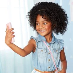 Disney Princess Style Collection On-The-Go Play Smartphone With Led Lights, Sounds & Cross Body Strap For Girls Ages 3+ -Cuddle House Toys Shop DisneyPrincessStyleCollectionOn The GoPlaySmartphone4