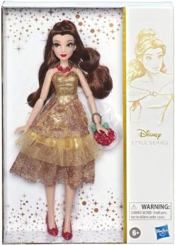 Disney Princess Style Series, Belle Doll In Contemporary Style With Purse & Shoes -Cuddle House Toys Shop DisneyPrincessStyleSeries BelleDoll6