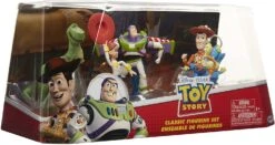 Disney Toy Story Classic 5 Pack Figure Set: Woody, Buzz Light Year, Jessie, Rex, Alien -Cuddle House Toys Shop DisneyToyStoryClassic5PackFigureSetFigureSets1