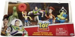 Disney Toy Story Classic 5 Pack Figure Set: Woody, Buzz Light Year, Jessie, Rex, Alien -Cuddle House Toys Shop DisneyToyStoryClassic5PackFigureSetFigureSets2