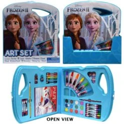 Disney Frozen 2 Character Art Tote Activity Set - 1 Art Pad, 10 Crayons, 6 Markers, 6 Colored Pencils 5 Disney Frozen 2 Character Art Tote Activity Set - 1 Art Pad, 10 Crayons, 6 Markers, 6 Colored Pencils -Cuddle House Toys Shop Frozen2CharacterArtTote