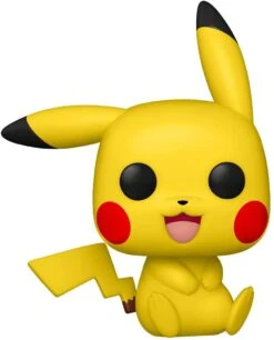 Funko Pop! Games: Pokemon - Pikachu (Sitting), 3.75 Inches 5 Funko Pop! Games: Pokemon - Pikachu (Sitting), 3.75 Inches -Cuddle House Toys Shop FunkoPopGamesPokemon Pikachu