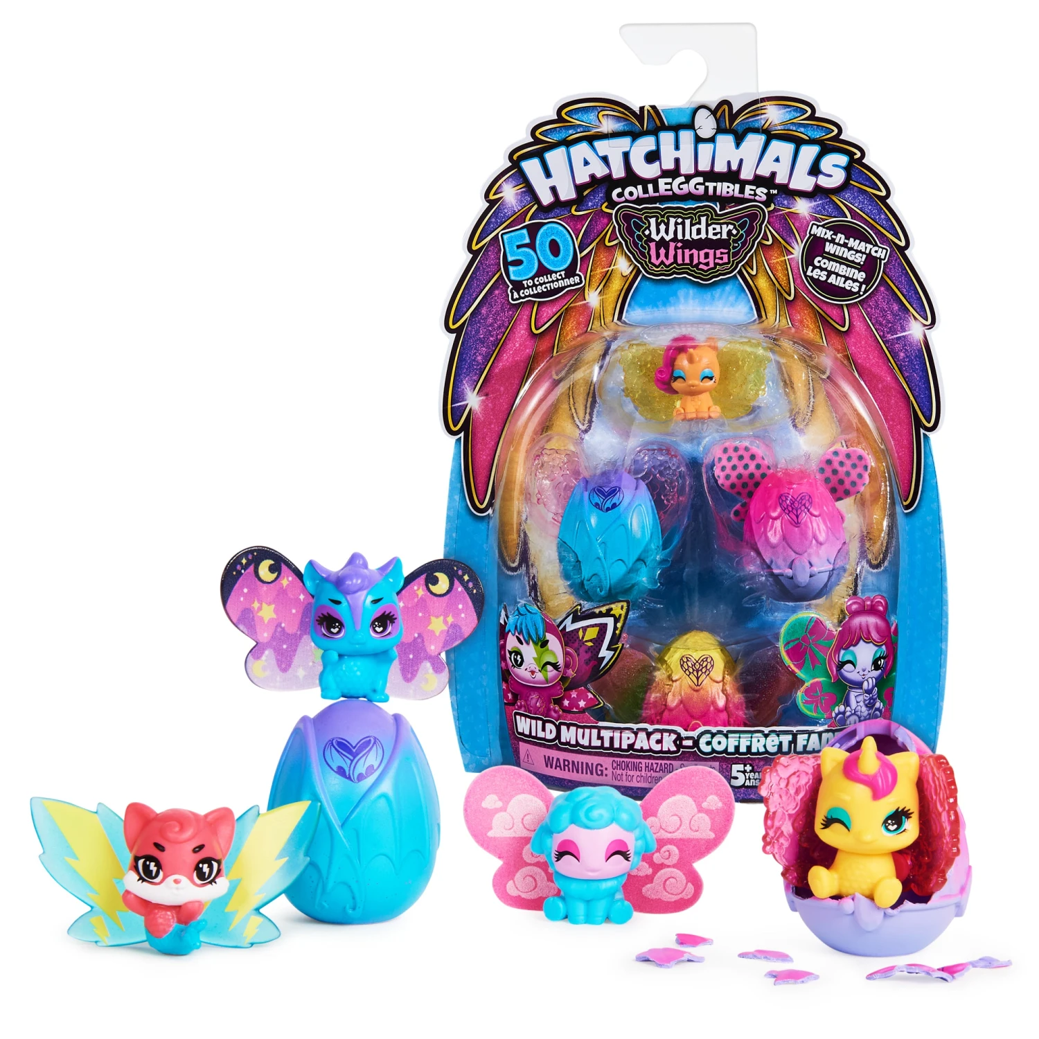 Hatchimals And 4 Mix And Match Wings (Styles May Vary) 1 Hatchimals And 4 Mix And Match Wings (Styles May Vary)
