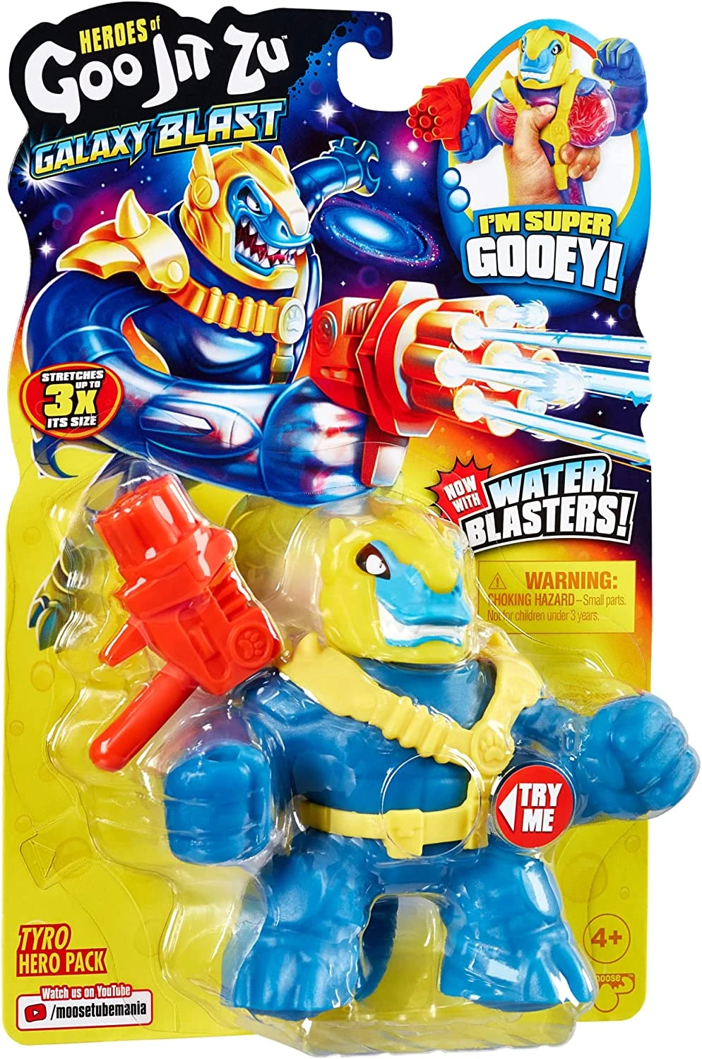 Target Heroes Of Goo Jit Zu Galaxy Blast Hero Pack - Super Gooey Tyro With An All New Water Blaster 5 Target Heroes Of Goo Jit Zu Galaxy Blast Hero Pack - Super Gooey Tyro With An All New Water Blaster - Image 5