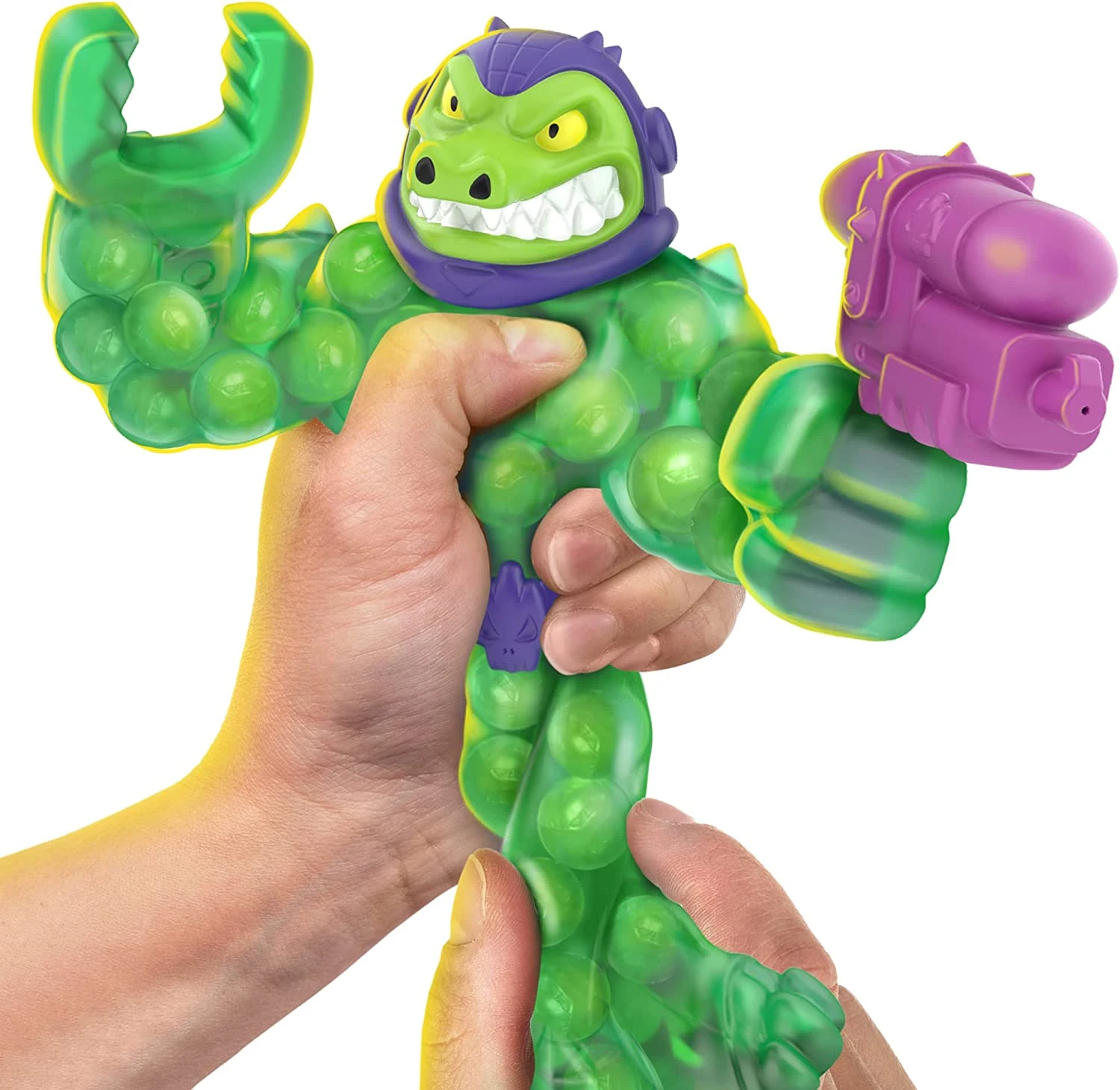 Heroes Of Goo Jit Zu Galaxy Blast Hero Pack - Super Scrunchy Rock Jaw With An All New Water Blaster 2 Heroes Of Goo Jit Zu Galaxy Blast Hero Pack - Super Scrunchy Rock Jaw With An All New Water Blaster - Image 2