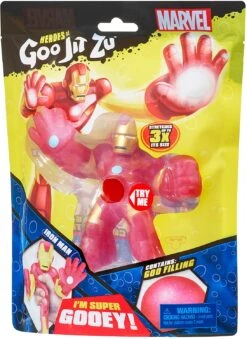 Target Heroes Of Goo Jit Zu Licensed Marvel Hero Pack - Iron Man, Multicolor -Cuddle House Toys Shop HeroesofGooJitZuLicensedMarvelHeroPack IronMan Multicolor4