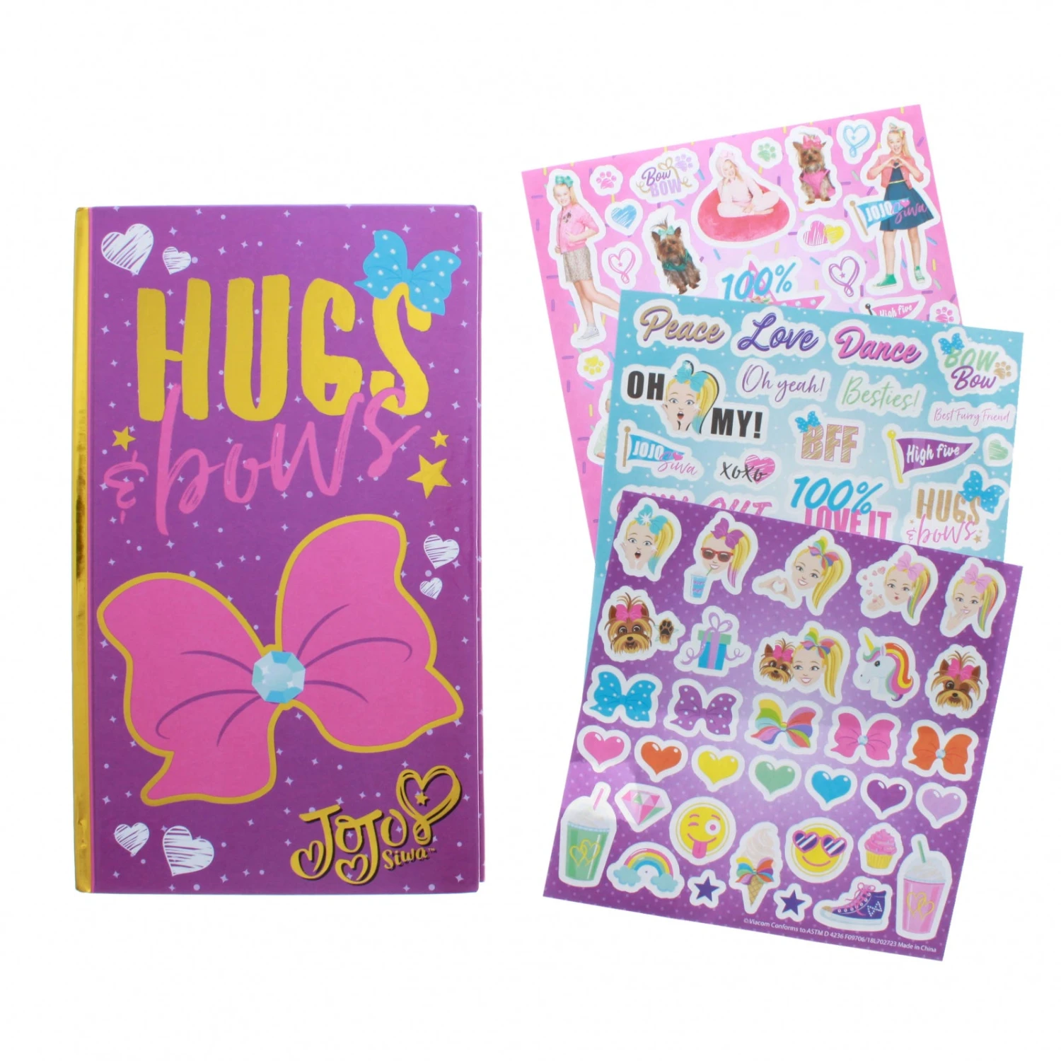 Jojo Siwa Notebook Journal Set - Included Diary, Pen, Stickers, Coloring Activity Book, 200 Pages 5 Jojo Siwa Notebook Journal Set - Included Diary, Pen, Stickers, Coloring Activity Book, 200 Pages - Image 5