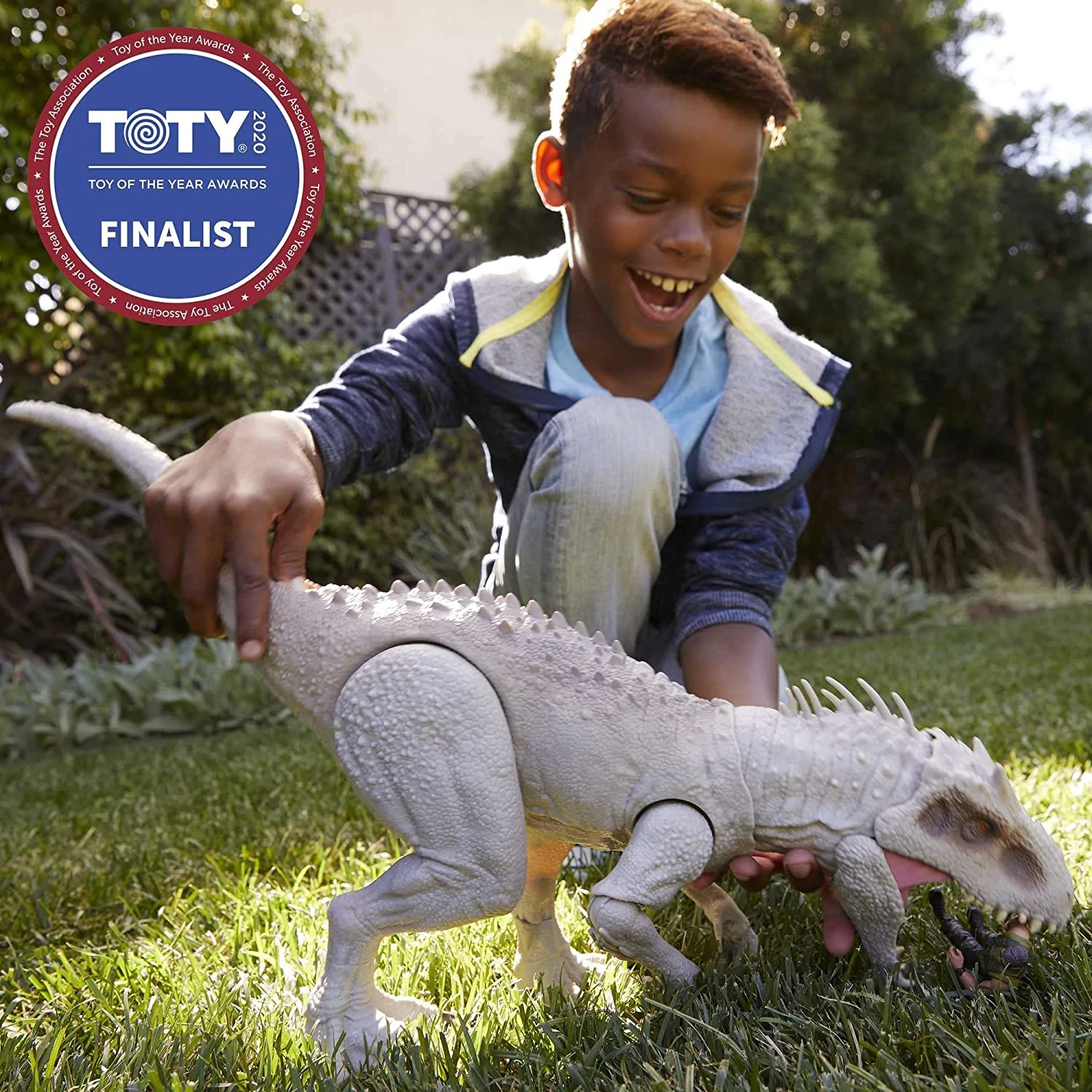 Target Jurassic World Indominus Rex With Chomping Mouth, Slashing Arms, Lights & Realistic Sounds, Swallows Human Action Figures 3 Target Jurassic World Indominus Rex With Chomping Mouth, Slashing Arms, Lights & Realistic Sounds, Swallows Human Action Figures - Image 3