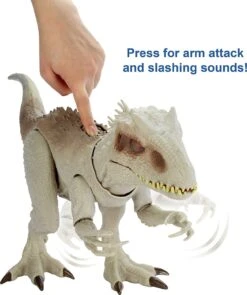 Target Jurassic World Indominus Rex With Chomping Mouth, Slashing Arms, Lights & Realistic Sounds, Swallows Human Action Figures 9 Target Jurassic World Indominus Rex With Chomping Mouth, Slashing Arms, Lights & Realistic Sounds, Swallows Human Action Figures -Cuddle House Toys Shop JurassicWorldDestroy NDevourIndominusRex2