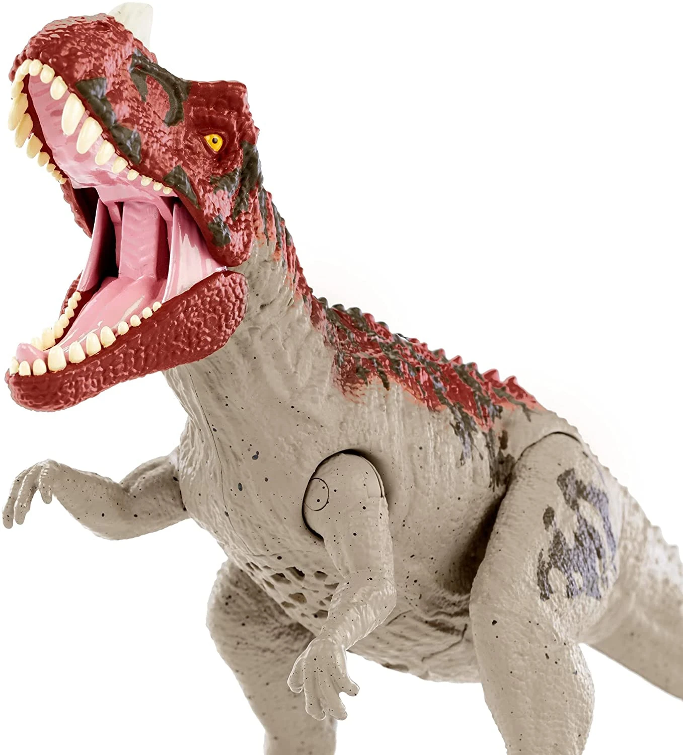Target Jurassic World Roar Attack Ceratosaurus Camp Cretaceous Dinosaur Figure With Movable Joints, Realistic Sculpting, Strike Feature & Sounds, Carnivore 5 Target Jurassic World Roar Attack Ceratosaurus Camp Cretaceous Dinosaur Figure With Movable Joints, Realistic Sculpting, Strike Feature & Sounds, Carnivore - Image 5