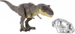 Target Jurassic World Tyrannosaurus Rex Figure Camp Cretaceous Dinosaur Escape Toy With Movements, Movable Joints, Authentic Deco