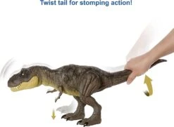 Target Jurassic World Tyrannosaurus Rex Figure Camp Cretaceous Dinosaur Escape Toy With Movements, Movable Joints, Authentic Deco -Cuddle House Toys Shop JurassicWorldStomp NEscapeTyrannosaurusRexFigure2