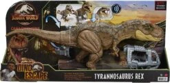 Target Jurassic World Tyrannosaurus Rex Figure Camp Cretaceous Dinosaur Escape Toy With Movements, Movable Joints, Authentic Deco -Cuddle House Toys Shop JurassicWorldStomp NEscapeTyrannosaurusRexFigure4