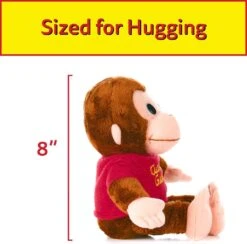 Medium Curious George Monkey Plush - Classic George 8" Super Soft, Adorable, Charmingly Detailed Stuffed Animal 12 Medium Curious George Monkey Plush - Classic George 8" Super Soft, Adorable, Charmingly Detailed Stuffed Animal -Cuddle House Toys Shop KIDSPREFERREDCuriousGeorgeMonkeyPlush ClassicGeorge8inchesStuffedAnimal3