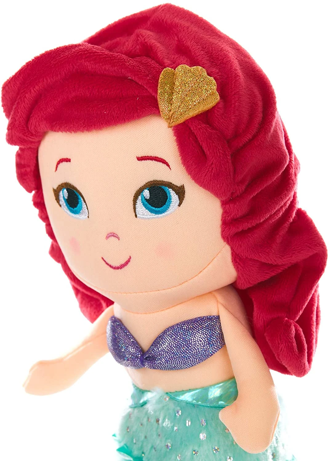 KIDS PREFERRED Disney Princess Ariel 12” Plush Doll With Sounds 7 KIDS PREFERRED Disney Princess Ariel 12” Plush Doll With Sounds - Image 7