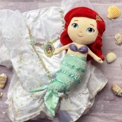 KIDS PREFERRED Disney Princess Ariel 12” Plush Doll With Sounds
