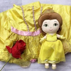 KIDS PREFERRED Disney Princess Belle 12” Plush Doll With Sounds 12 KIDS PREFERRED Disney Princess Belle 12” Plush Doll With Sounds -Cuddle House Toys Shop KIDSPREFERREDDisneyPrincessBelle12 PlushDollwithSounds5