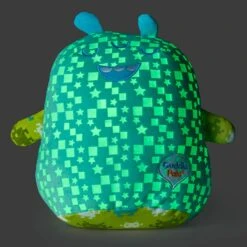 KIDS PREFERRED Double Sided Glow In The Dark Cuddle Pal Plush Toy, Pixel The Alien Stuffed Animal Plush 11.5 Inch -Cuddle House Toys Shop KIDSPREFERREDDoubleSidedGlowinTheDarkCuddlePalPlushToy PixelTheAlienStuffedAnimalPlush11.5inch1