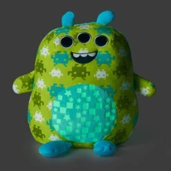 KIDS PREFERRED Double Sided Glow In The Dark Cuddle Pal Plush Toy, Pixel The Alien Stuffed Animal Plush 11.5 Inch -Cuddle House Toys Shop KIDSPREFERREDDoubleSidedGlowinTheDarkCuddlePalPlushToy PixelTheAlienStuffedAnimalPlush11.5inch2