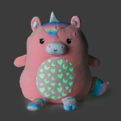 KIDS PREFERRED Double Sided Glow In The Dark Cuddle Pal Plush Toy, Starbright The Unicorn Stuffed Animal Plush 11.5 Inch -Cuddle House Toys Shop KIDSPREFERREDDoubleSidedGlowinTheDarkCuddlePalPlushToy StarbrightTheUnicornStuffedAnimalPlush11.5inch6