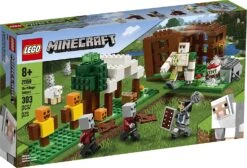 LEGO Minecraft The Pillager Outpost 21159 Awesome Action Figure Brick Building Playset For Kids Minecraft Gift, New 2020 (303 Pieces) -Cuddle House Toys Shop LEGOMinecraftThePillagerOutpost211593