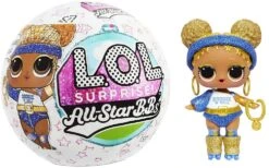 LOL Surprise All-Star Sports Series 4 Summer Games Sparkly Dolls With 8 Surprises, Accessories