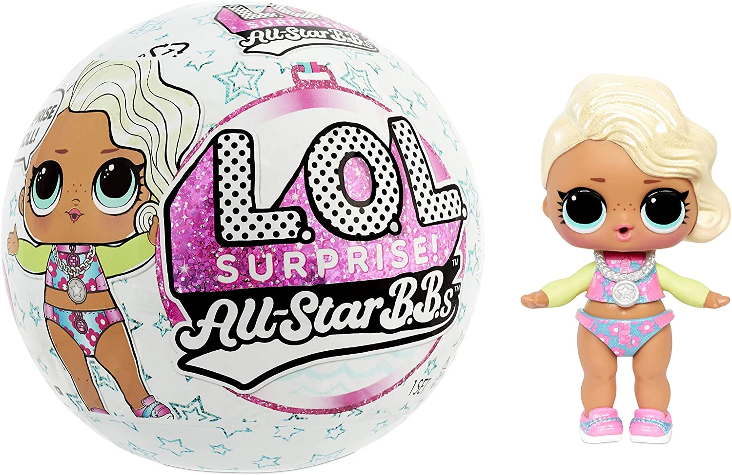 LOL Surprise All-Star Sports Series 4 Summer Games Sparkly Dolls With 8 Surprises, Accessories 2 LOL Surprise All-Star Sports Series 4 Summer Games Sparkly Dolls With 8 Surprises, Accessories - Image 2