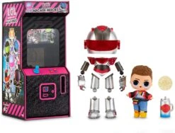 LOL Surprise Boys Arcade Heroes Action Figure Doll With 15 Surprises Including Hero Suit And Boy Doll Or Ultra-Rare Girl Doll, Shoes, Accessories, Trading Card