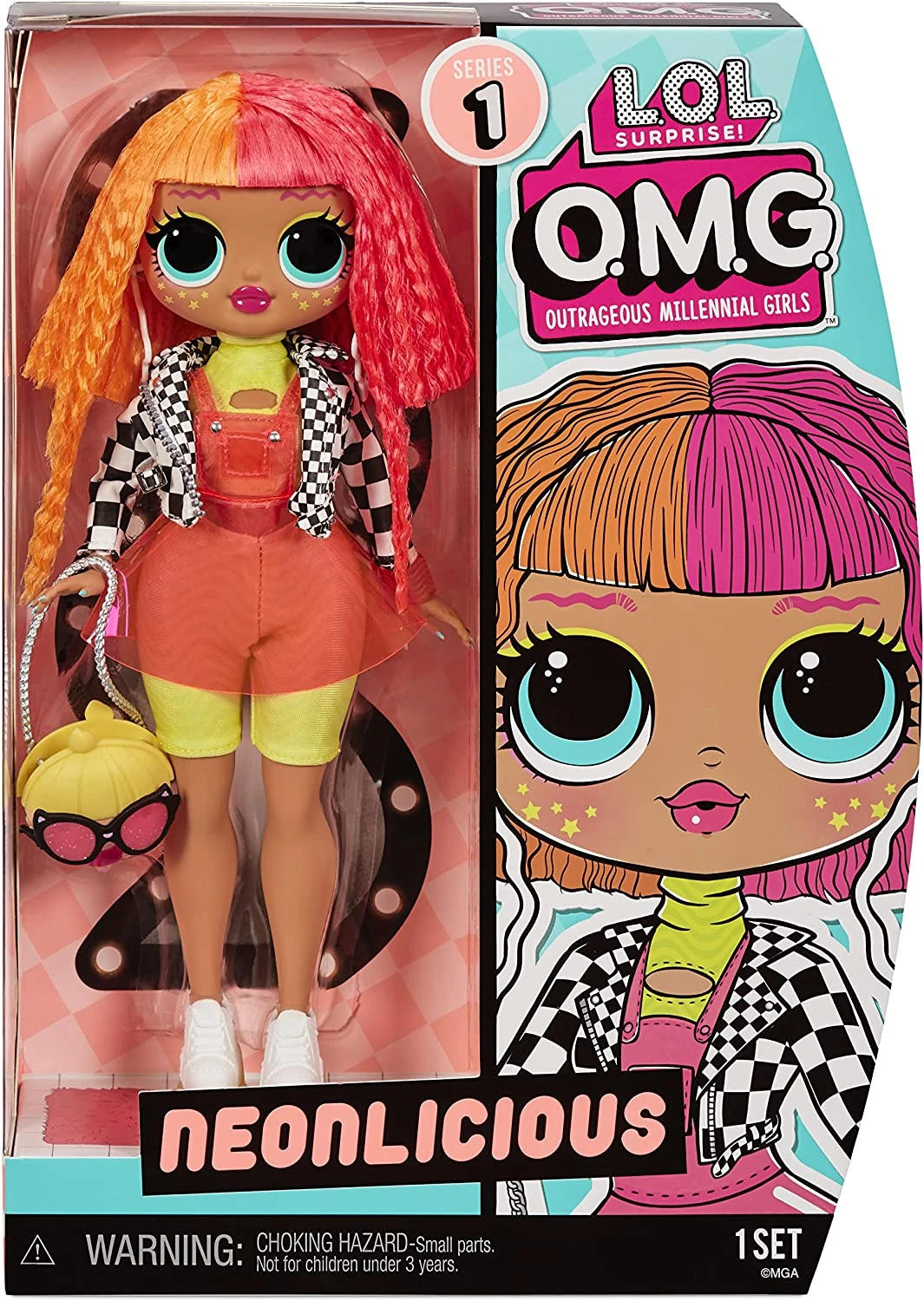 LOL Surprise OMG Neonlicious Fashion Doll– Great Gift For Kids Ages 4+ 1 LOL Surprise OMG Neonlicious Fashion Doll– Great Gift For Kids Ages 4+