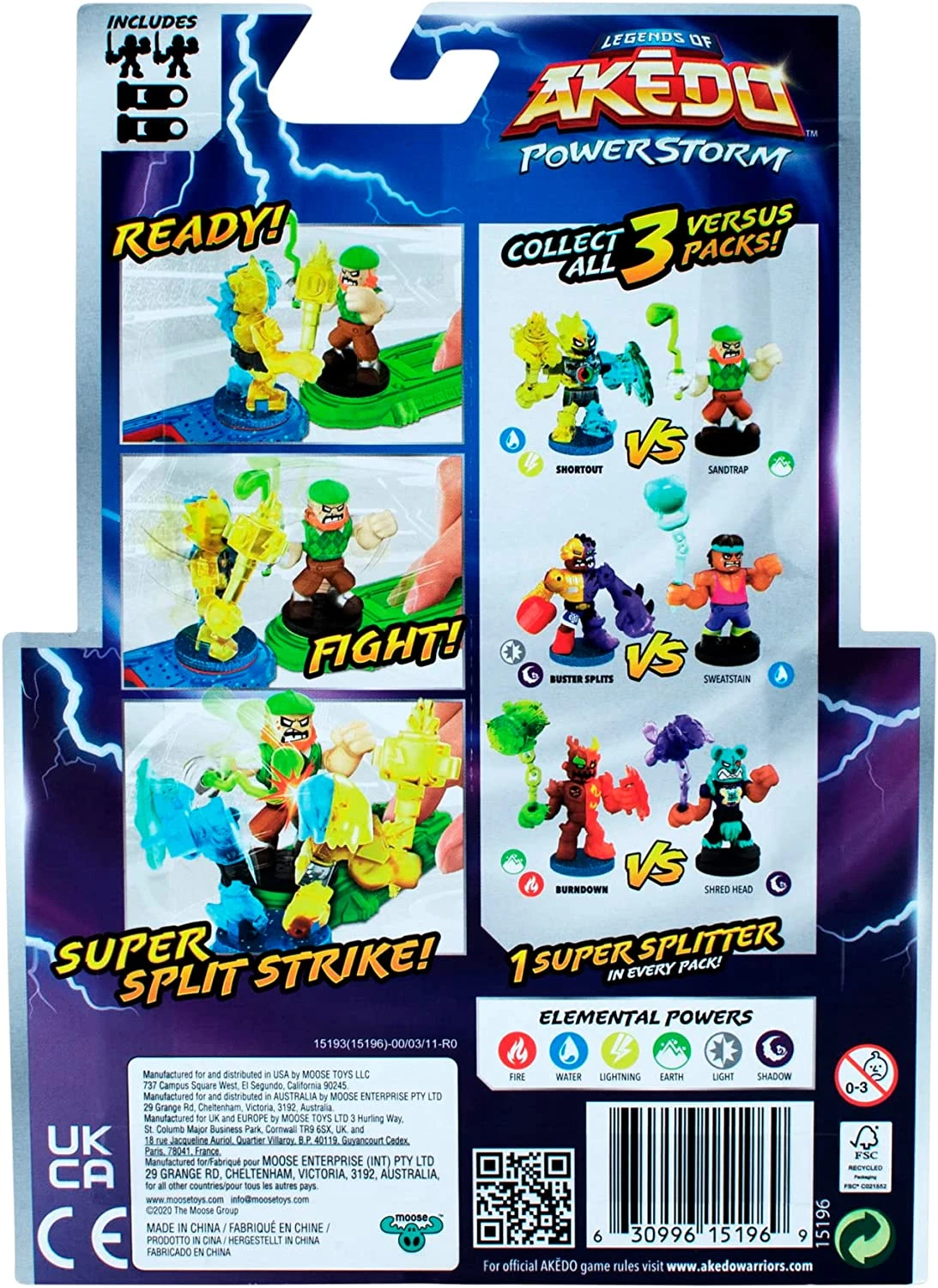 Legends Of Akedo Power Storm - Versus Pack - 2 Mini Battling Warriors And 2 Battle Controllers - Burndown Versus Shred Head 3 Legends Of Akedo Power Storm - Versus Pack - 2 Mini Battling Warriors And 2 Battle Controllers - Burndown Versus Shred Head - Image 3