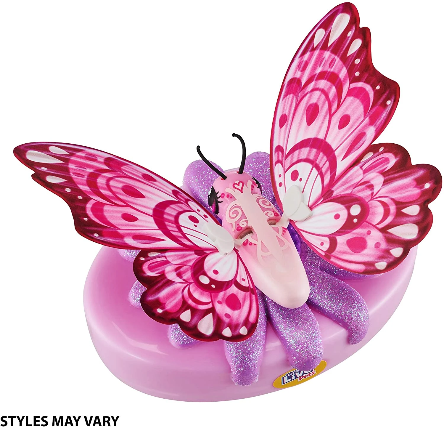 Little Live Pets Lil Butterfly Pretend Play Toy - Styles May Vary 6 Little Live Pets Lil Butterfly Pretend Play Toy - Styles May Vary - Image 6