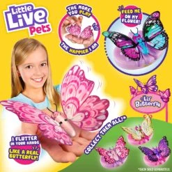 Little Live Pets Lil Butterfly Pretend Play Toy - Styles May Vary 19 Little Live Pets Lil Butterfly Pretend Play Toy - Styles May Vary -Cuddle House Toys Shop LittleLivePets26228LilButterfly StylesMayVary7