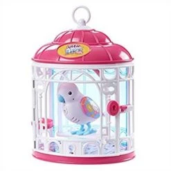Girls Little Live Pets Pets Bird Figure With Cage - Secret Angie Pretend Play Bird, Series 9