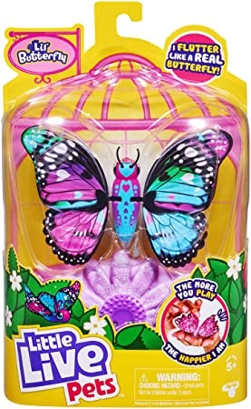 Little Live Pets Lil Butterfly Pretend Play Toy - Styles May Vary 11 Little Live Pets Lil Butterfly Pretend Play Toy - Styles May Vary - Image 11