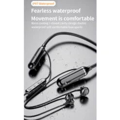 Magnetic Bluetooth Neckband Sport Headphones (White Or Pink) -Cuddle House Toys Shop MAGNETICBLUETOOTHNECKBANDSPORTSEARPHONE