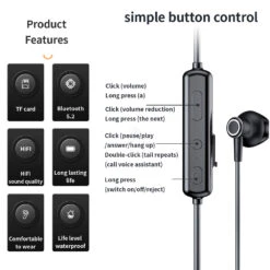 Magnetic Bluetooth Neckband Sport Headphones (White Or Pink) -Cuddle House Toys Shop MAGNETICBLUETOOTHNECKBANDSPORTSEARPHONE5