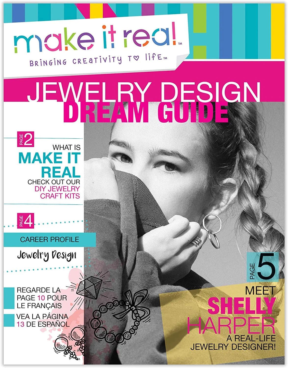 Make It Real 1305 DIY Terrarium Jewelry- Terrarium Bottle Pendant Making Kit For Girls 8 Make It Real 1305 DIY Terrarium Jewelry- Terrarium Bottle Pendant Making Kit For Girls - Image 8