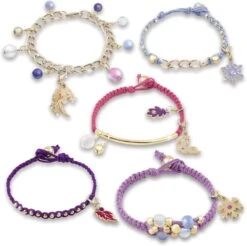 Make It Real 4380 Disney Frozen II-Swarovski Crystal Dreams Jewelry Bracelet Set -Cuddle House Toys Shop MakeItReal4380DisneyFrozenII SwarovskiCrystalDreamsJewelryBraceletSet2