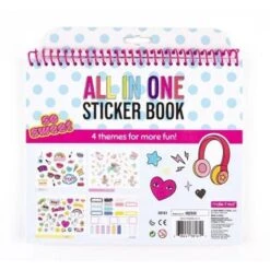 Make It Real So Sweet - All In One Fashion 4 Themes Sticker Book - Social Media Favorite Stickers (1500 Stickers) -Cuddle House Toys Shop MakeItRealMIR38161AllinOneStickerBook 1500Stickers3