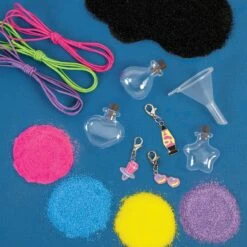 Make It Real – Dream Glow Terrarium - DIY Necklace Making Kit - Arts And Crafts Kit To Design Glowing Necklace - Terrarium Kit For Kids -Cuddle House Toys Shop MakeItReal DreamGlowTerrarium3
