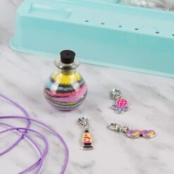 Make It Real – Dream Glow Terrarium - DIY Necklace Making Kit - Arts And Crafts Kit To Design Glowing Necklace - Terrarium Kit For Kids -Cuddle House Toys Shop MakeItReal DreamGlowTerrarium5