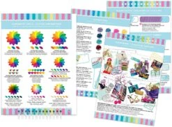 Make It Real – Fashion Design Sketchbook: City Style - Inspirational Fashion Design Coloring Book For Girls - Includes Sketchbook, Stencils, Stickers -Cuddle House Toys Shop MakeItReal FashionDesignSketchbook3